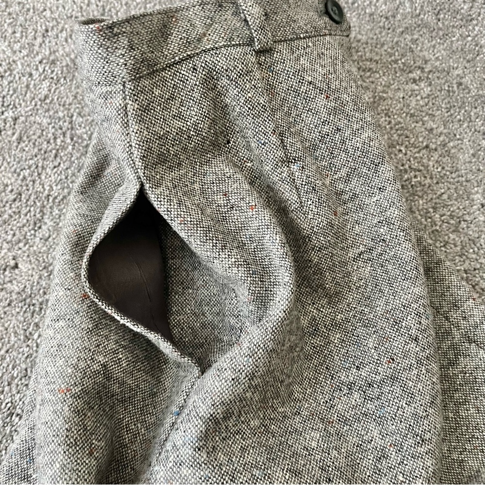 Vintage Gray Midi Skirt - Picture 6 of 7